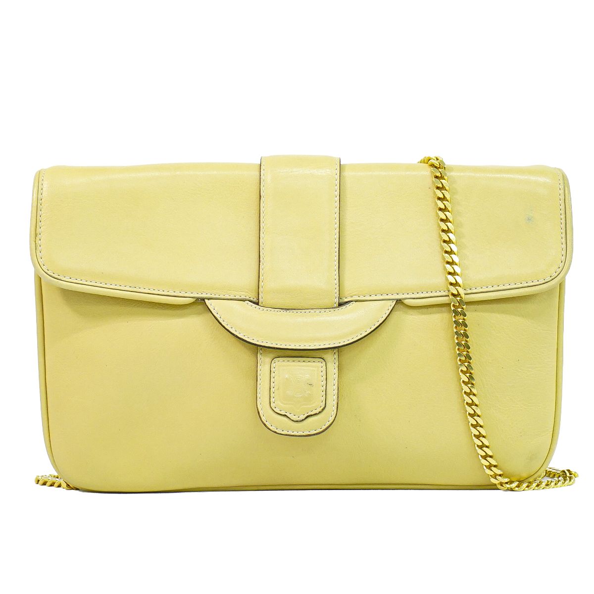 CELINE ショルダーバッグ イエロー