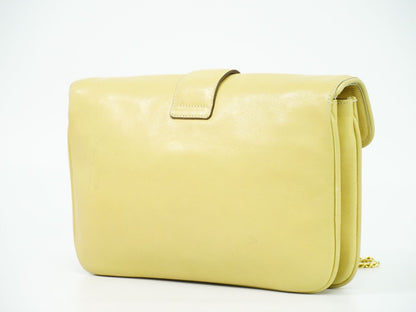 CELINE ショルダーバッグ イエロー