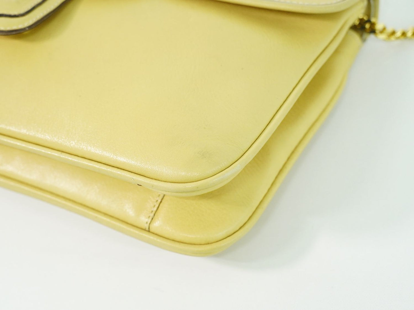 CELINE ショルダーバッグ イエロー
