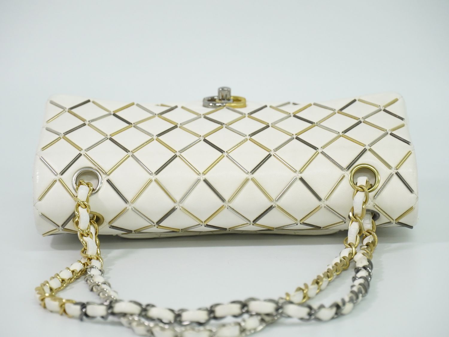 CHANEL ココマーク マトラッセ ダブルフラップ チェーン ショルダー