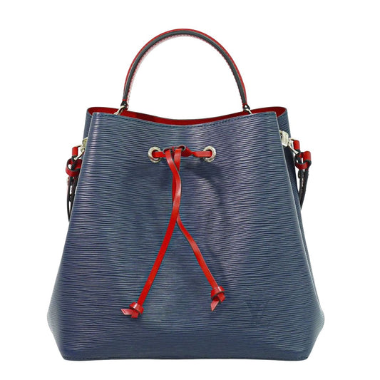 LOUIS VUITTON ネオノエ エピ レザー 2WAY ショルダーバッグ アンディゴブルー M54367