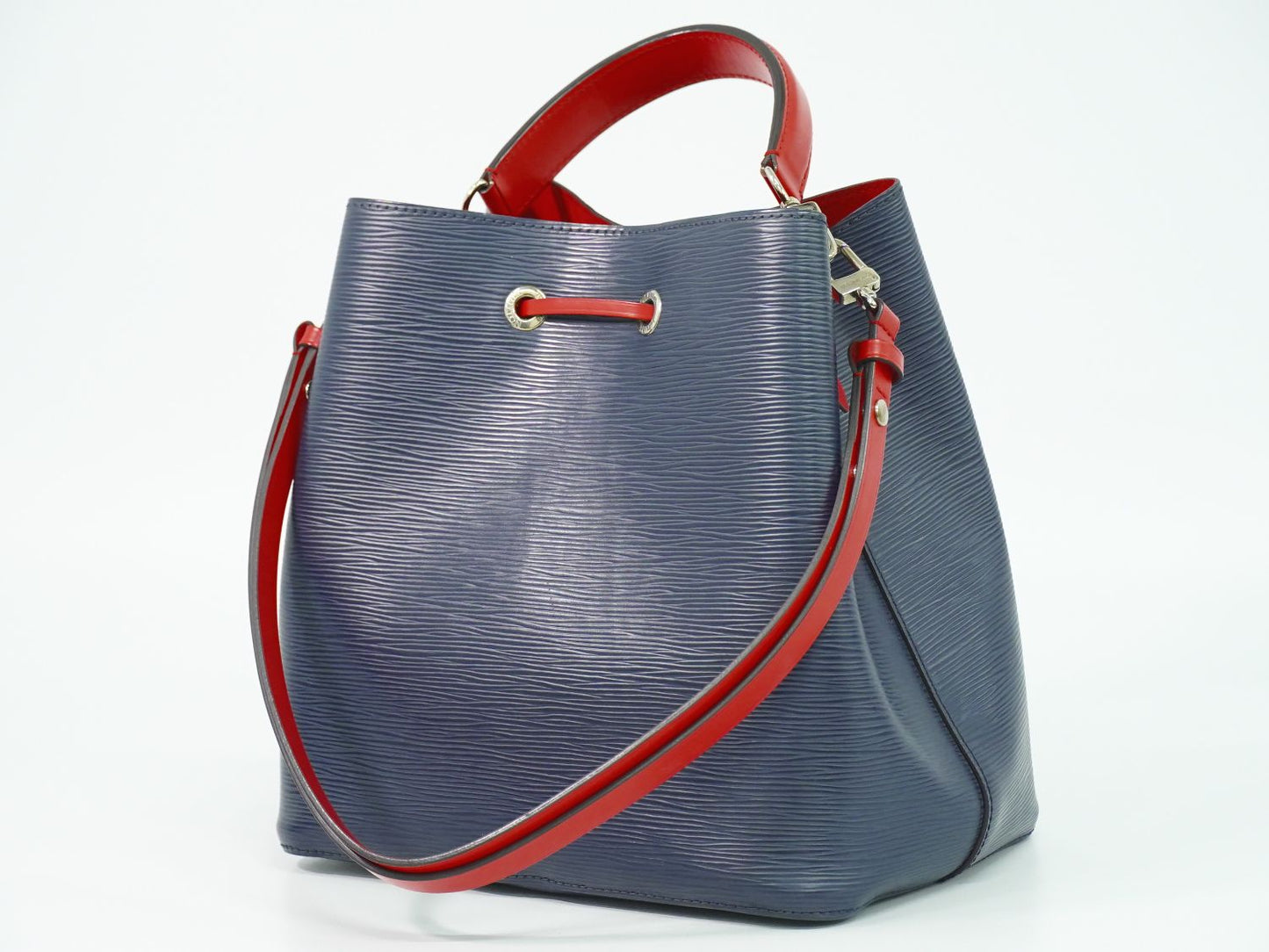 LOUIS VUITTON ネオノエ エピ レザー 2WAY ショルダーバッグ アンディゴブルー M54367