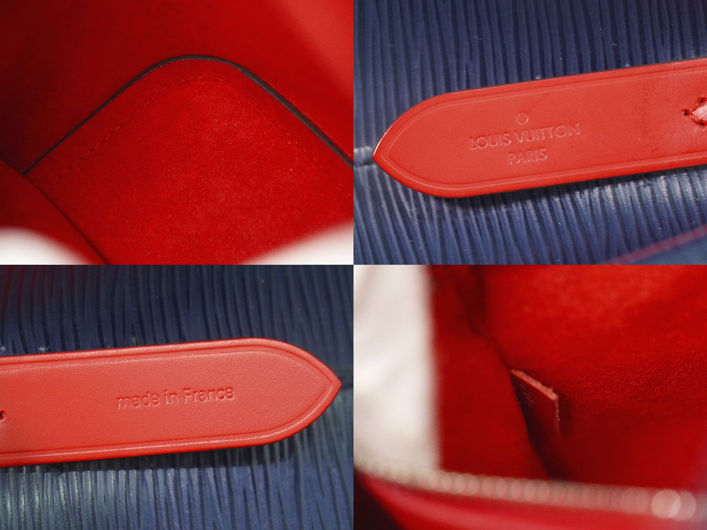 LOUIS VUITTON ネオノエ エピ レザー 2WAY ショルダーバッグ アンディゴブルー M54367
