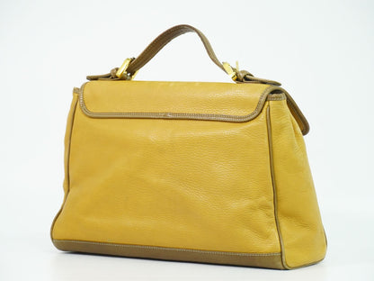 LOEWE アナグラム ハンドバッグ ライトブラウン