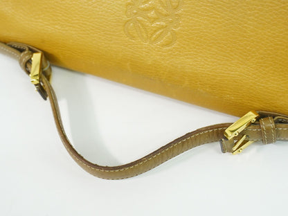 LOEWE アナグラム ハンドバッグ ライトブラウン