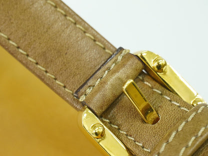 LOEWE アナグラム ハンドバッグ ライトブラウン
