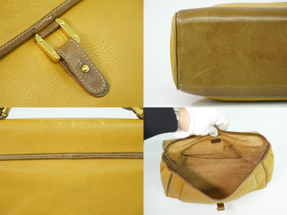 LOEWE アナグラム ハンドバッグ ライトブラウン
