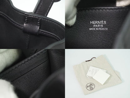 HERMES リコル 17 ショルダーバッグ C刻 2018年 ブラック