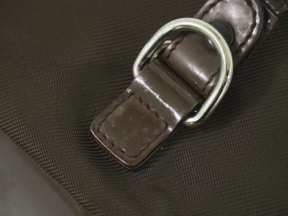 GUCCI バンブー 巾着 2WAY ショルダーバッグ カーキ