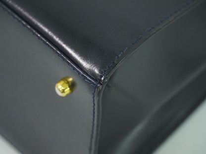 GUCCI レディロック ハンドバッグ ネイビー