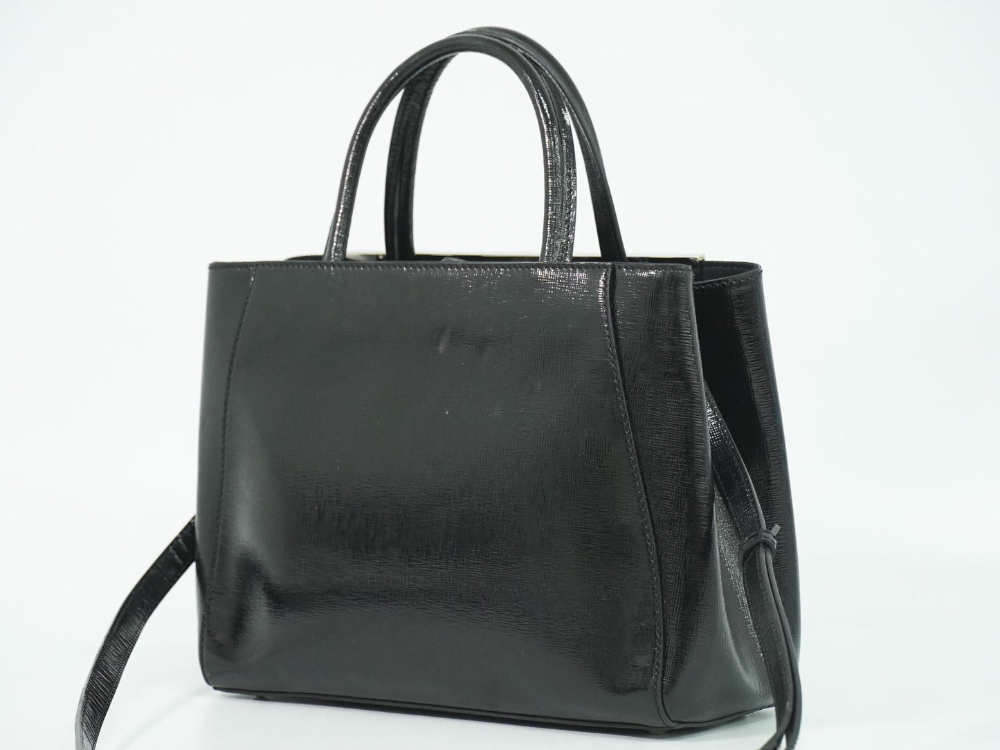 FENDI プチ トゥージュール 2WAY ショルダーバッグ ブラック 8BH253