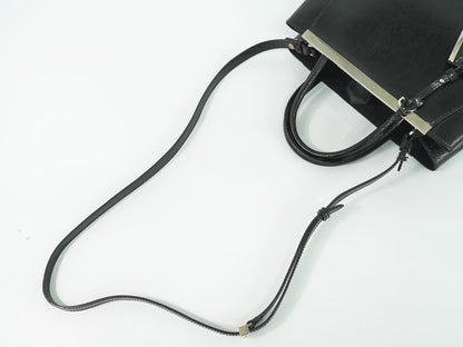 FENDI プチ トゥージュール 2WAY ショルダーバッグ ブラック 8BH253