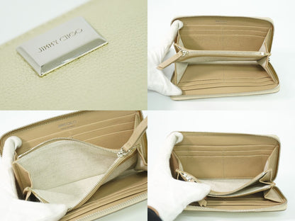 JIMMY CHOO 長財布 ゴールド