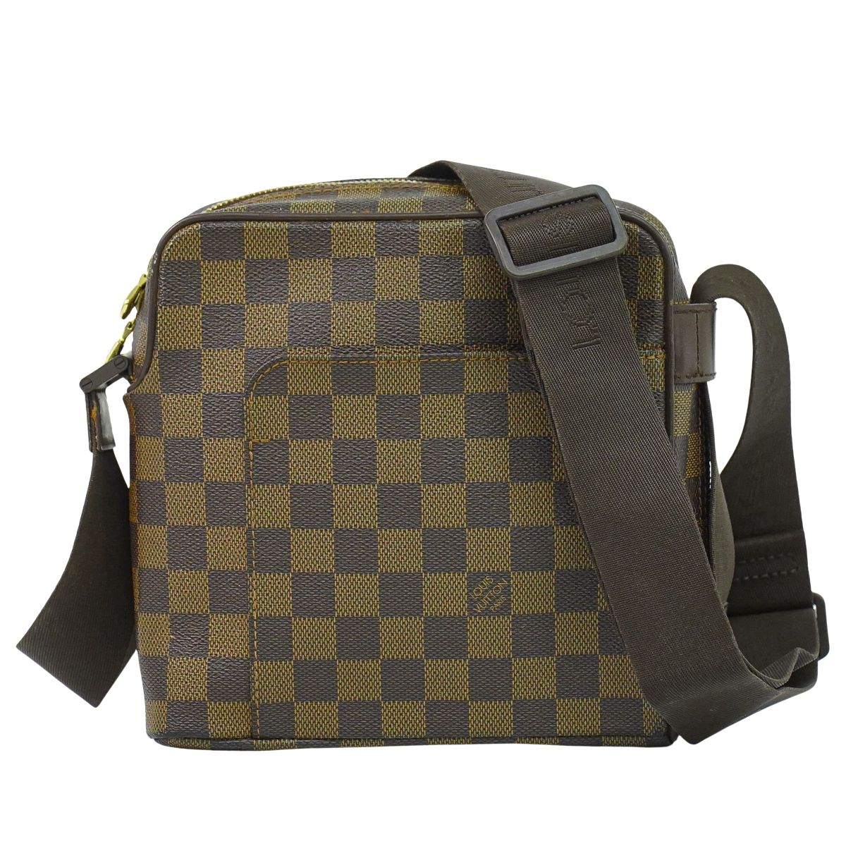 LOUIS VUITTON オラフ PM ダミエ エベヌ ショルダーバッグ N41442
