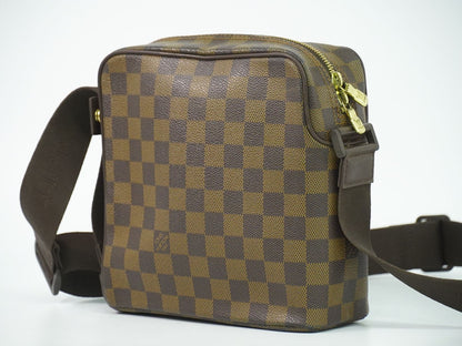 LOUIS VUITTON オラフ PM ダミエ エベヌ ショルダーバッグ N41442