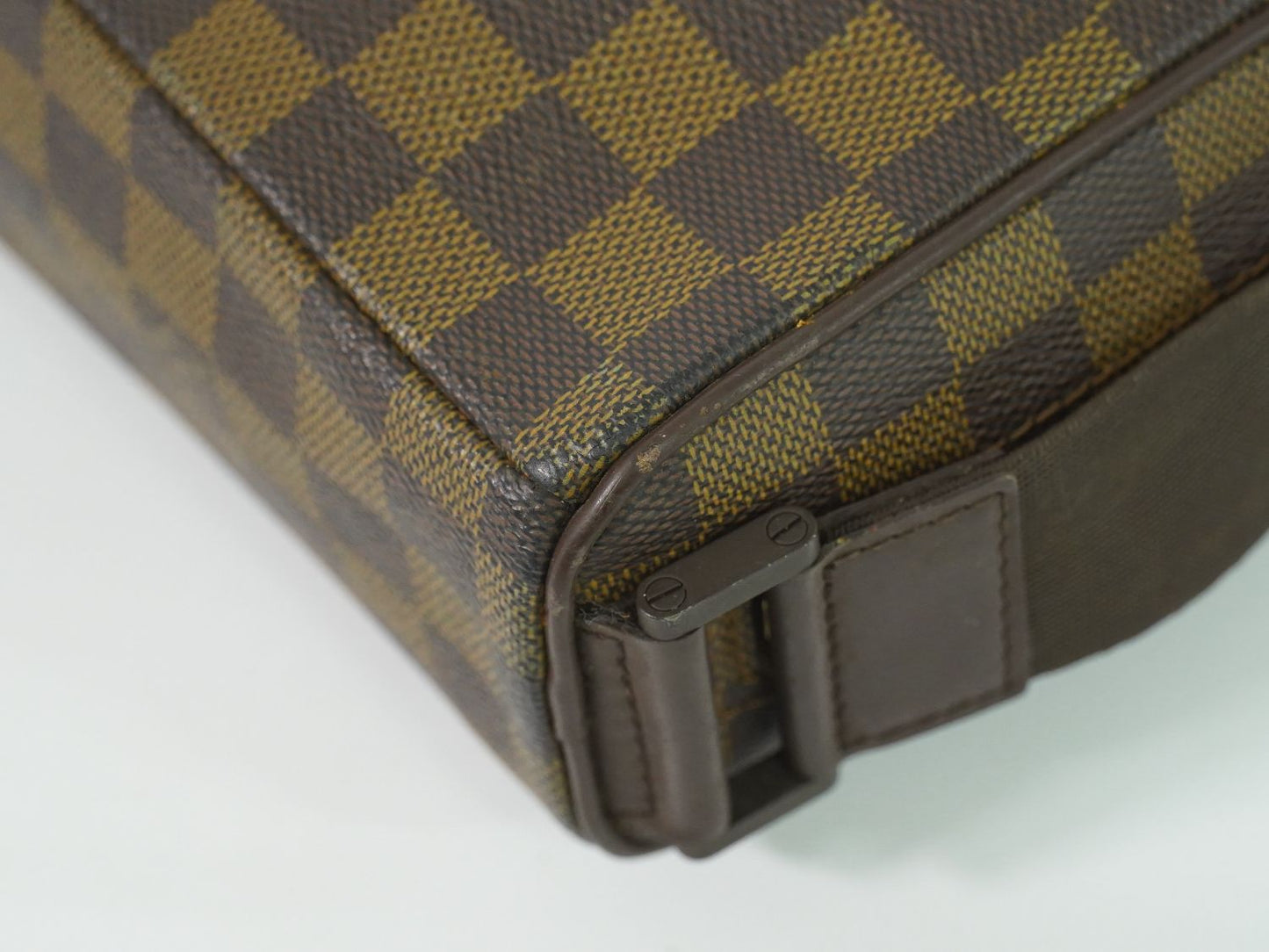 LOUIS VUITTON オラフ PM ダミエ エベヌ ショルダーバッグ N41442