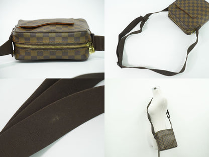 LOUIS VUITTON オラフ PM ダミエ エベヌ ショルダーバッグ N41442