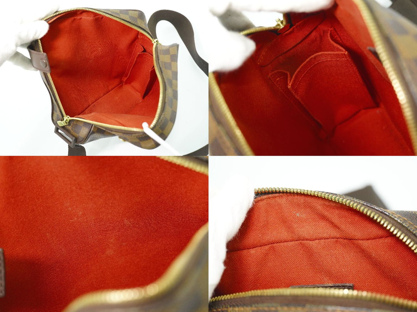 LOUIS VUITTON オラフ PM ダミエ エベヌ ショルダーバッグ N41442