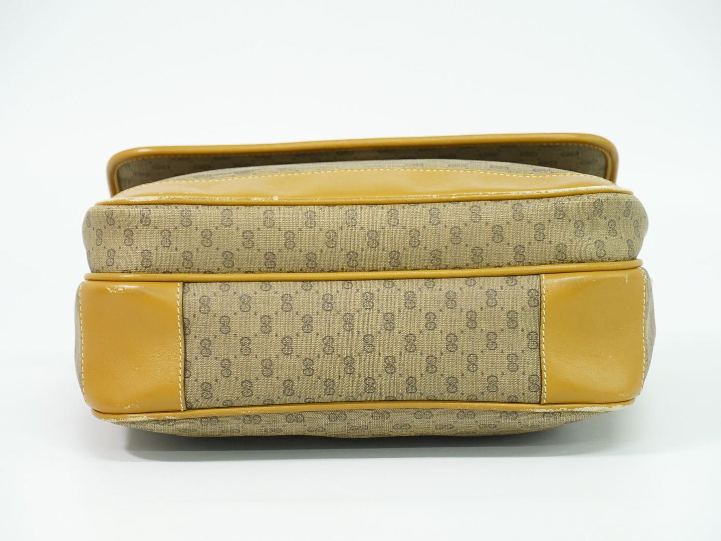 GUCCI マイクロGG ショルダーバッグ ブラウン