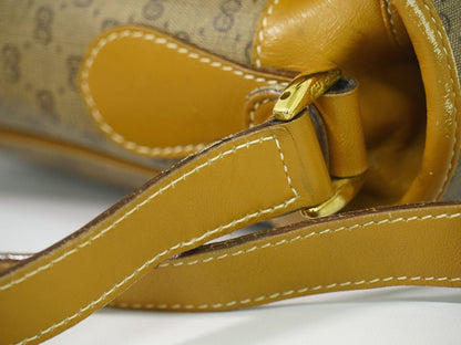GUCCI マイクロGG ショルダーバッグ ブラウン