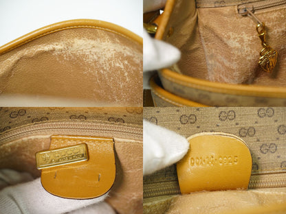GUCCI マイクロGG ショルダーバッグ ブラウン