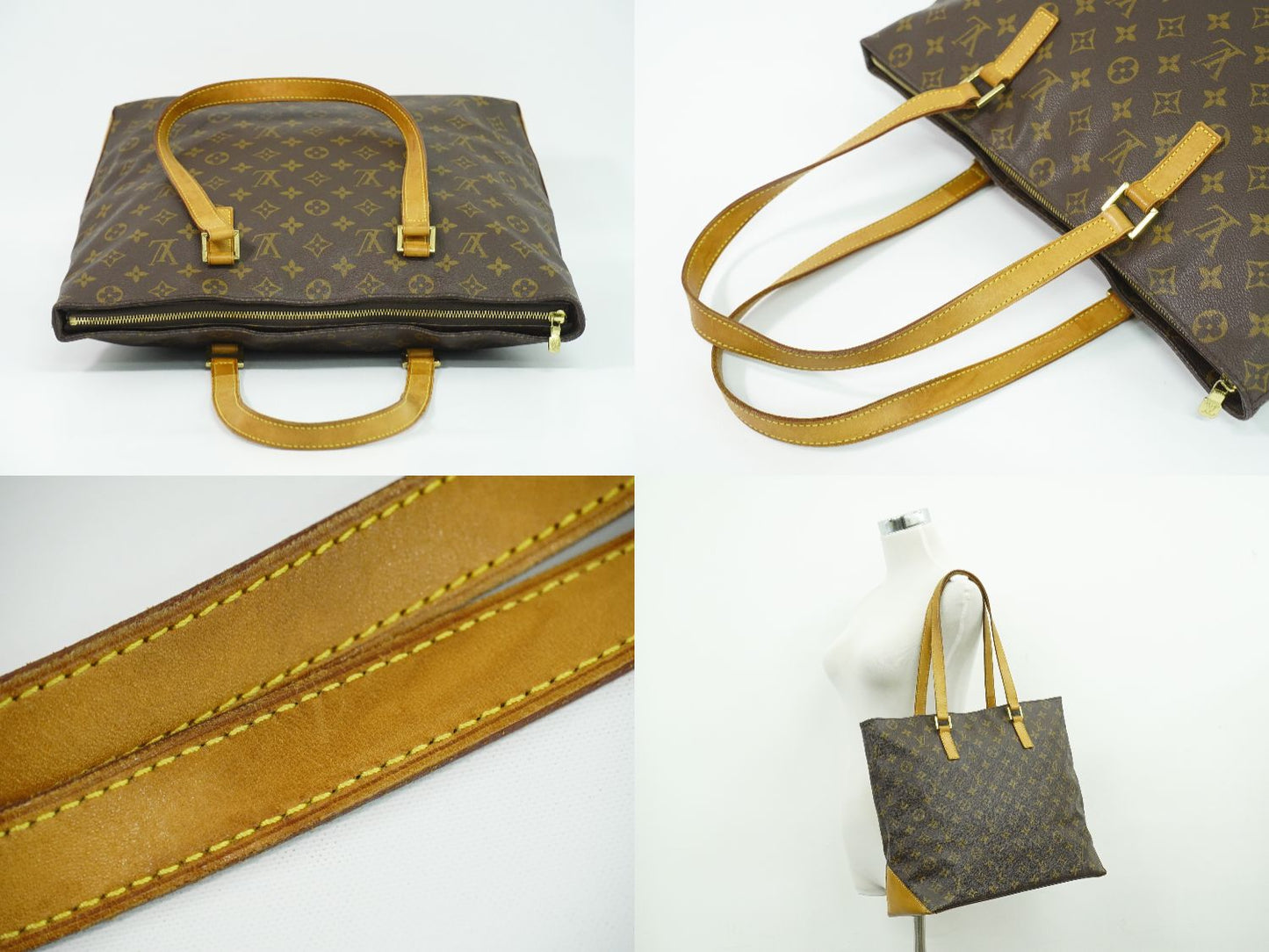 LOUIS VUITTON カバメゾ モノグラム ショルダーバッグ M51151