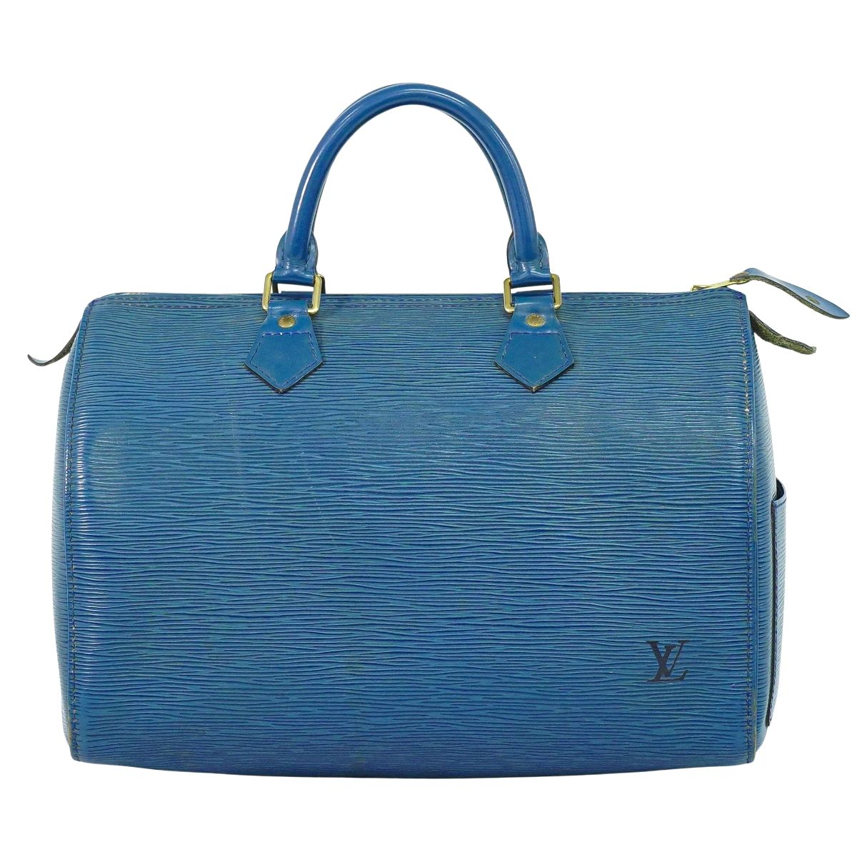 LOUIS VUITTON スピーディ 30 エピ レザー ミニ ボストンバッグ トレドブルー M43005