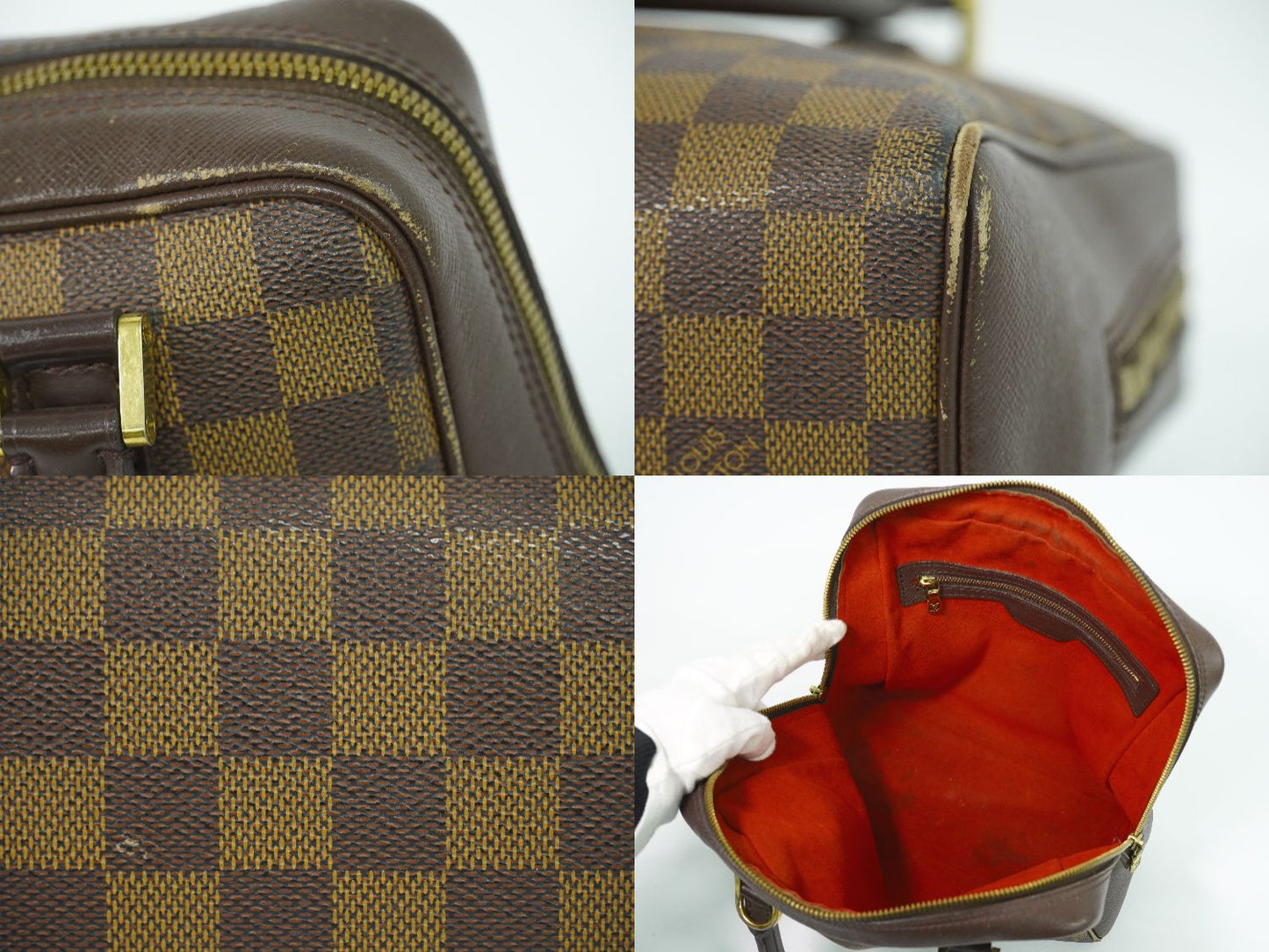 LOUIS VUITTON ブレラ ダミエ エベヌ ハンドバッグ N51150