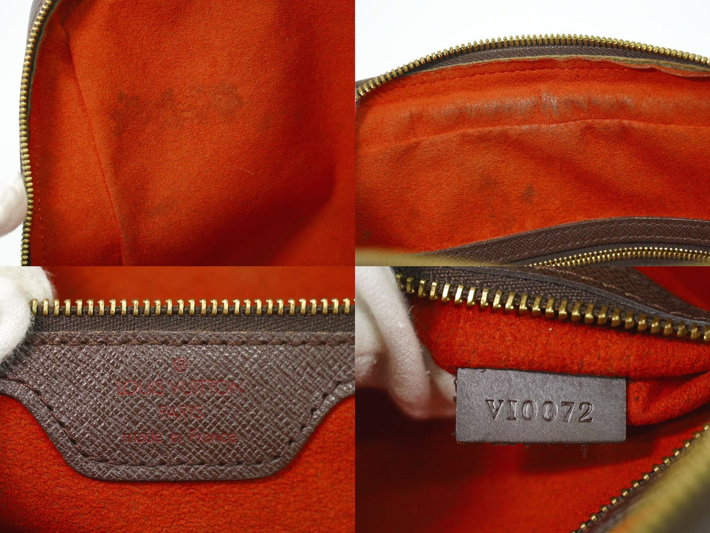 LOUIS VUITTON ブレラ ダミエ エベヌ ハンドバッグ N51150