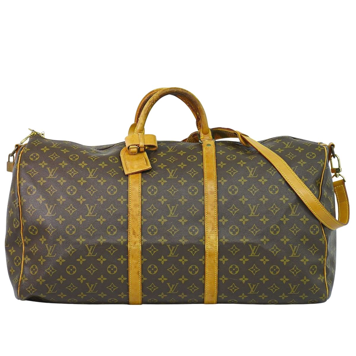 LOUIS VUITTON キーポルバンドリエール 60 モノグラム 2WAY ボストンバッグ M41412