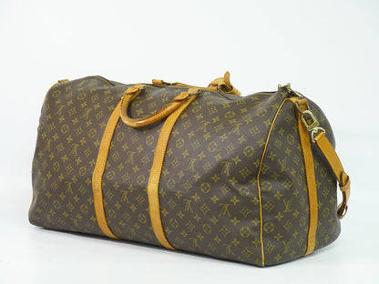 LOUIS VUITTON キーポルバンドリエール 60 モノグラム 2WAY ボストンバッグ M41412