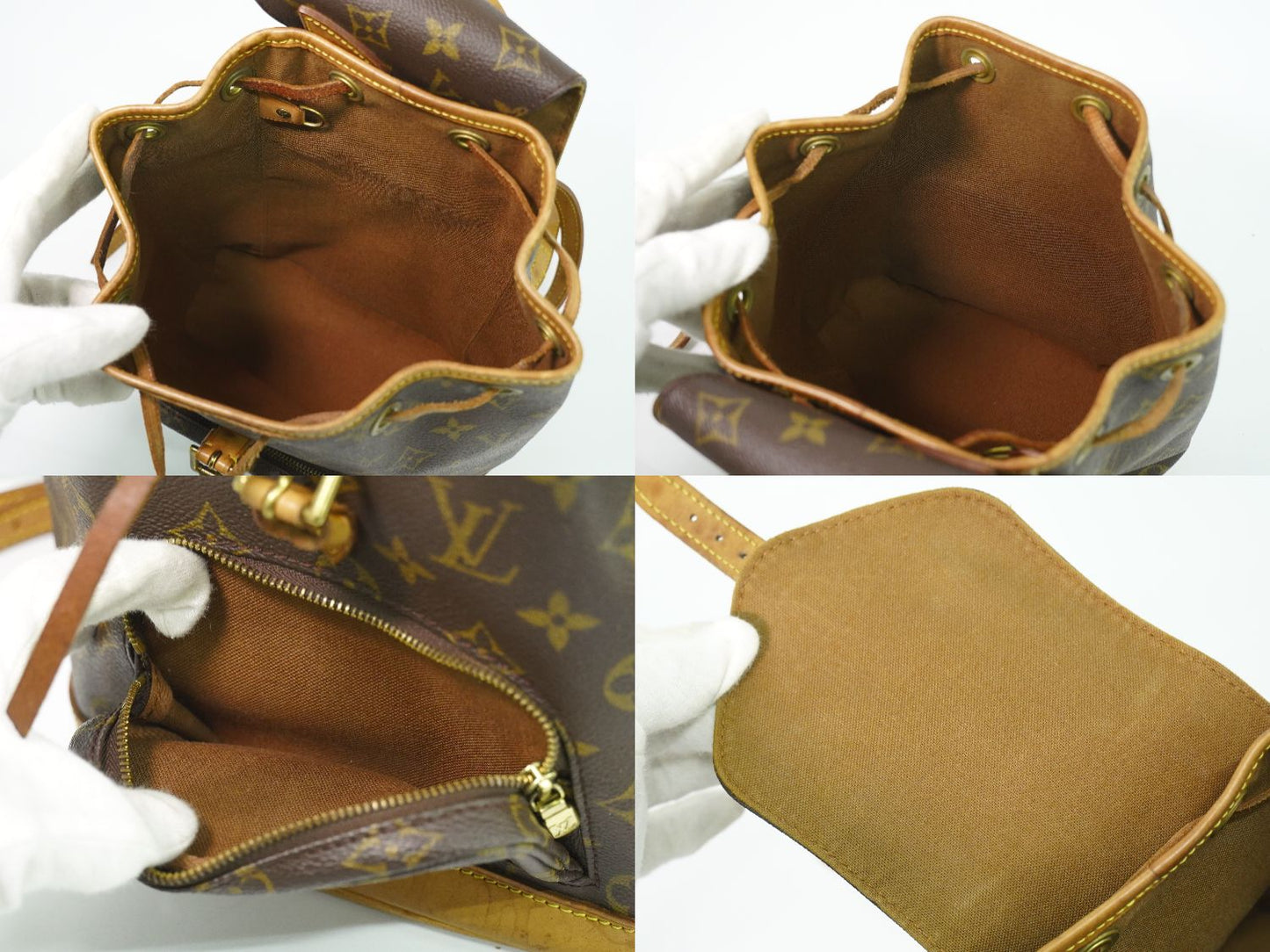 LOUIS VUITTON ミニ モンスリ モノグラム リュックサック M51137
