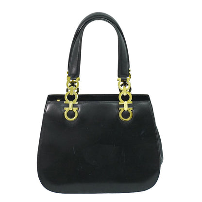 Salvatore Ferragamo Gancini Leather Handbag