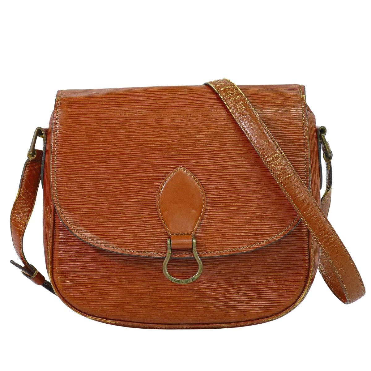 LOUIS VUITTON サンクルー エピ レザー ショルダーバッグ ケニアブラウン M52193