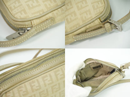FENDI ズッキーノ ショルダーバッグ ベージュ 8BT029