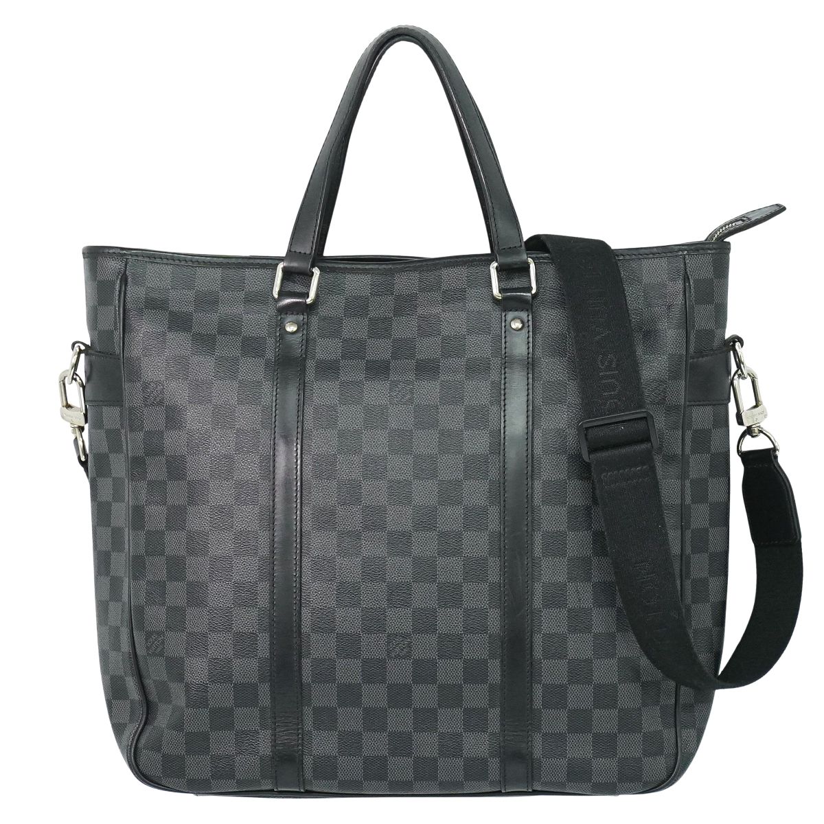 LOUIS VUITTON タダオ ダミエ グラフィット 2WAY ビジネスバッグ N51192