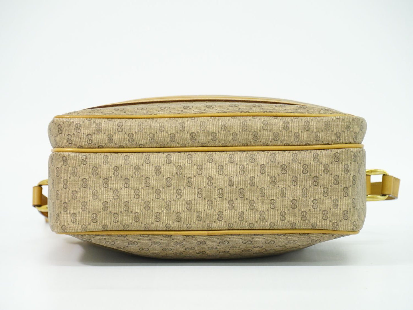 GUCCI オールドグッチ マイクロGG ショルダーバッグ ブラウン