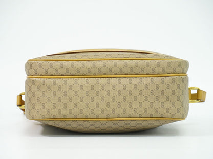 GUCCI オールドグッチ マイクロGG ショルダーバッグ ブラウン