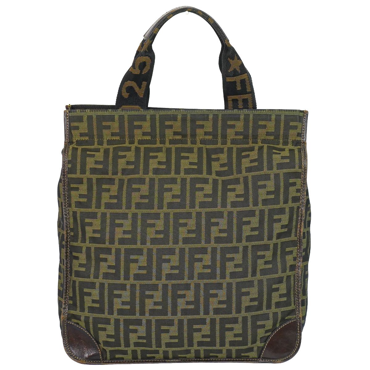 FENDI ズッカ トートバッグ ブラウン
