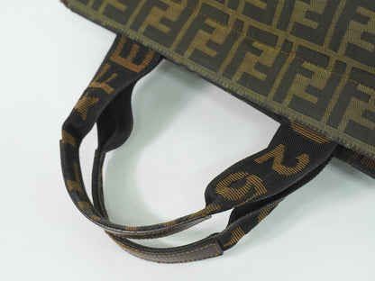 FENDI ズッカ トートバッグ ブラウン