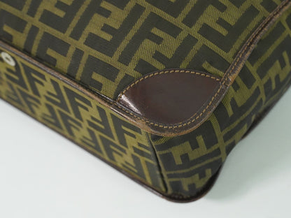 FENDI ズッカ トートバッグ ブラウン