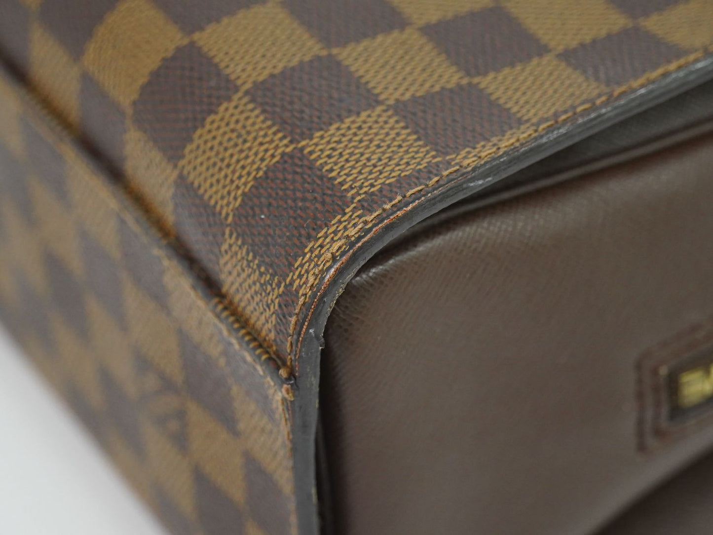 LOUIS VUITTON トリアナ ダミエ エベヌ ハンドバッグ N51155