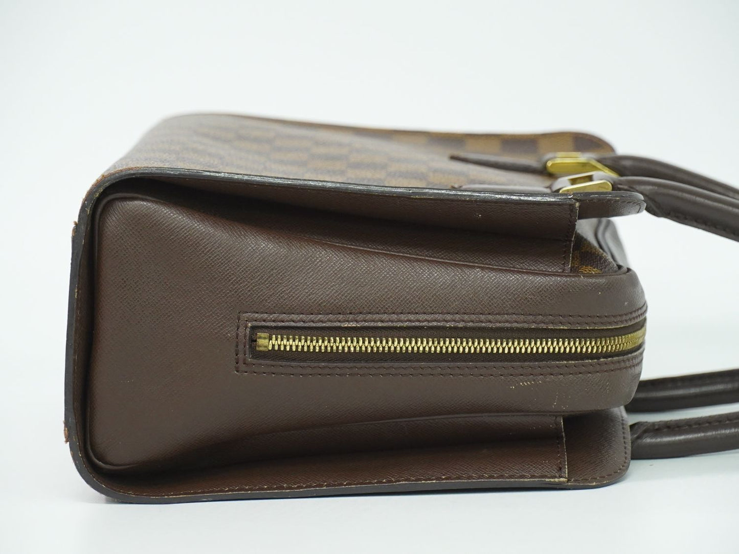 LOUIS VUITTON トリアナ ダミエ エベヌ ハンドバッグ N51155