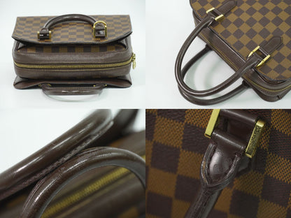 LOUIS VUITTON トリアナ ダミエ エベヌ ハンドバッグ N51155