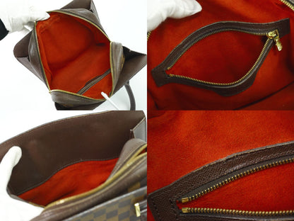 LOUIS VUITTON トリアナ ダミエ エベヌ ハンドバッグ N51155