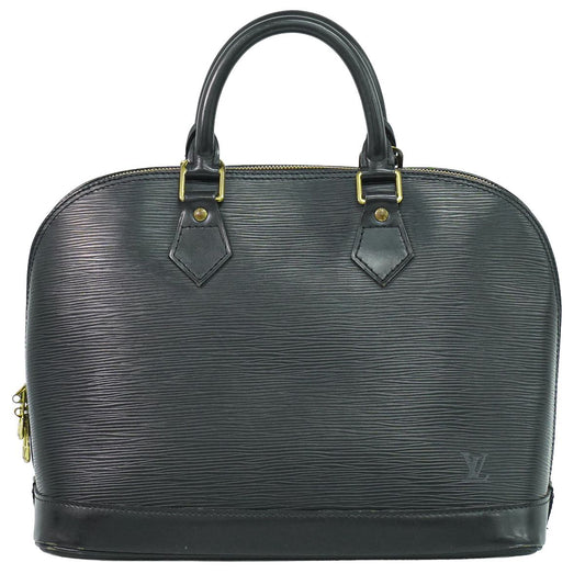 LOUIS VUITTON アルマ エピ レザー ハンドバッグ ノワール M52142