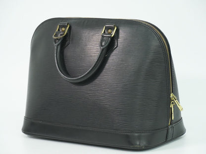 LOUIS VUITTON アルマ エピ レザー ハンドバッグ ノワール M52142