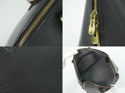 LOUIS VUITTON アルマ エピ レザー ハンドバッグ ノワール M52142