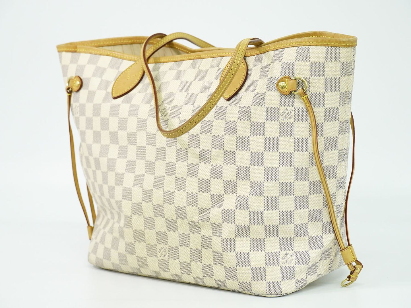 LOUIS VUITTON 旧型 ネヴァーフル MM ダミエ アズール トートバッグ N51107