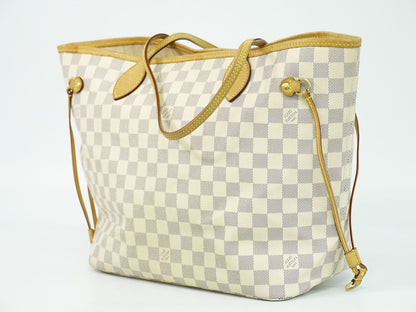 LOUIS VUITTON 旧型 ネヴァーフル MM ダミエ アズール トートバッグ N51107